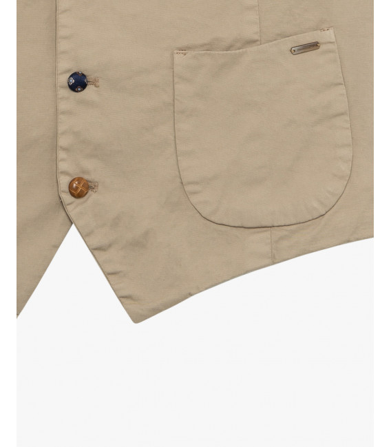Waistcoat with fancy buttons