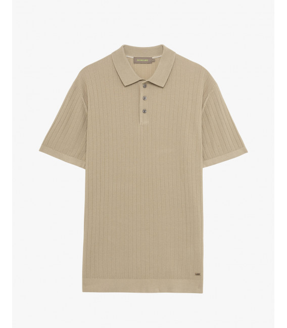 Knit polo