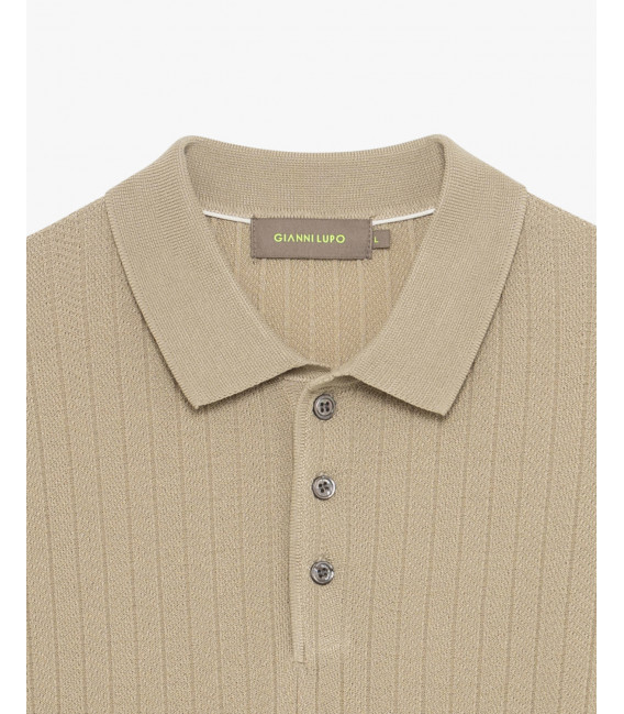 Knit polo