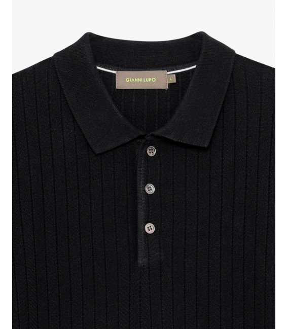Knit polo