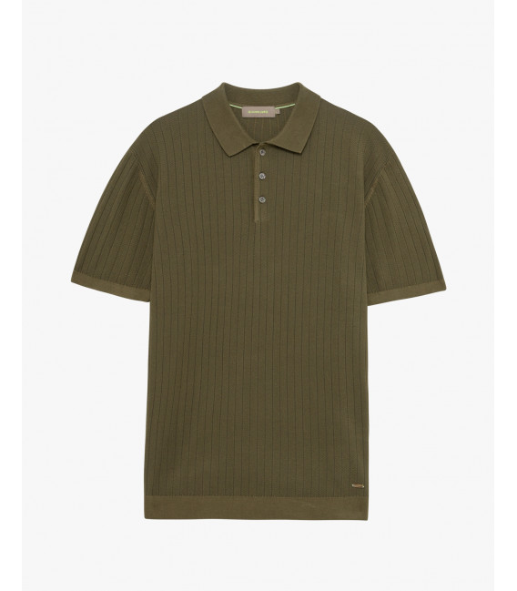 Knit polo
