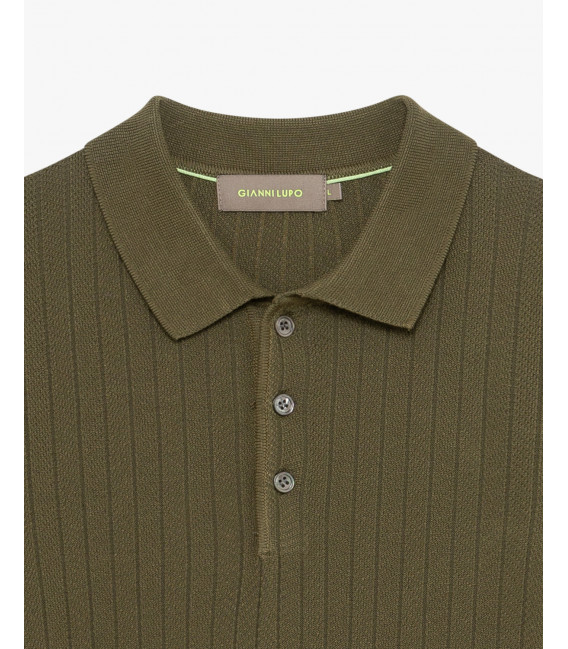 Knit polo