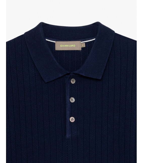 Knit polo