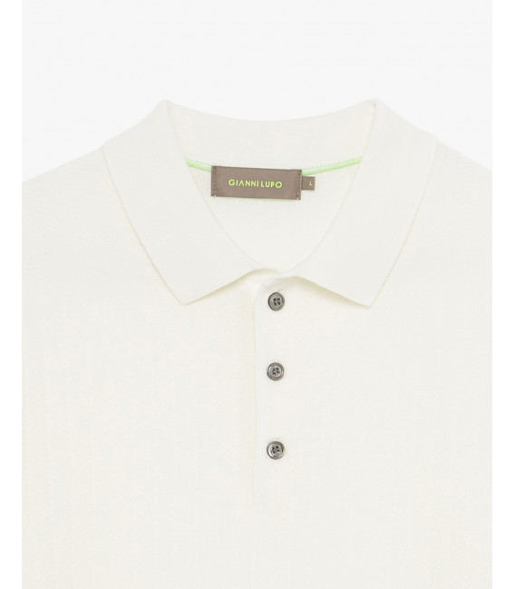 Knit polo