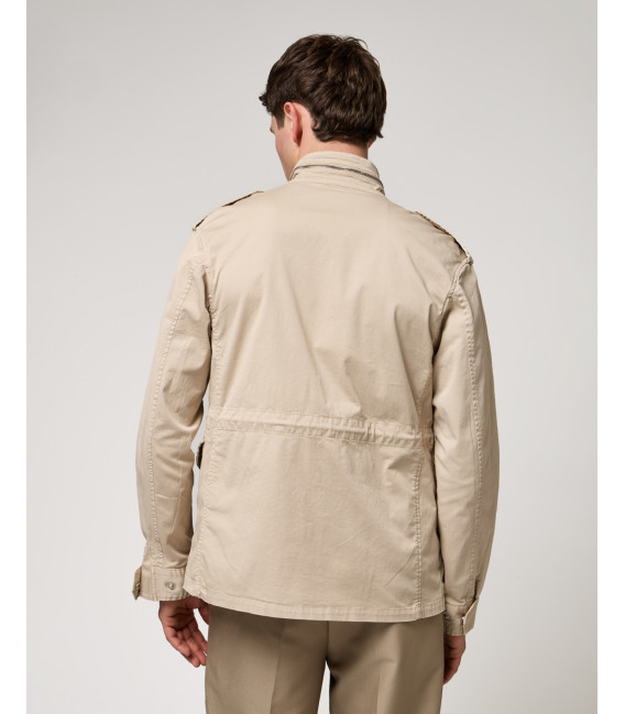 Field jacket in cotton