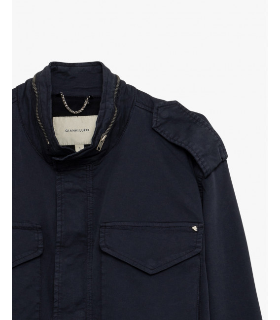 Field jacket in cotone