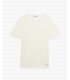 T-shirt girocollo testurizzato in cotone