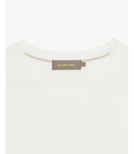 Knit textured t-shirt