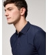 Athleisure super stretch polo shirt