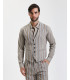 Striped 5 button waistcoat