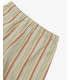 Pantalone con laccio relaxed fit a righe