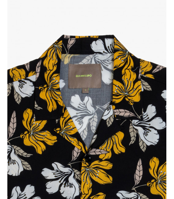Camicia in fantasia floreale