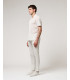 Linen trousers with drawstring
