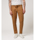 Linen trousers with drawstring