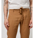 Linen trousers with drawstring