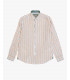 Camicia a righe in lino