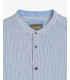 Camicia coreana a righe in lino