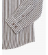Camicia coreana a righe in lino