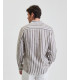 Camicia a righe in lino