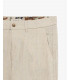 Slim fit linen trousers