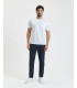 Slim fit linen trousers