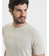 T-shirt in linen jersey