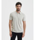 Polo shirt in linen jersey