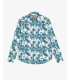 Camicia in lino con stampa