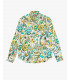 Camicia in lino con stampa