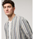 Camicia coreana a righe