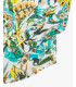 Camicia in lino con stampa