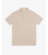 Polo shirt in linen jersey