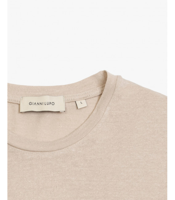 Linen T-shirt relaxed fit