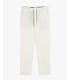 Linen drawstring trousers