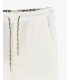 Linen drawstring trousers