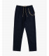 Linen drawstring trousers