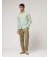 Pantaloni in lino con coulisse slim fit
