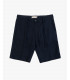 Linen shorts with drawstring