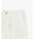Linen shorts with drawstring