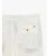 Linen shorts with drawstring
