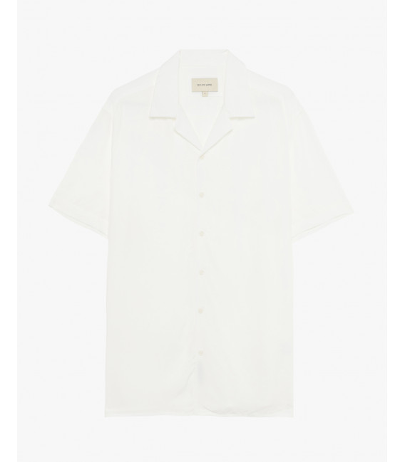 Camicia a manica corta viscosa