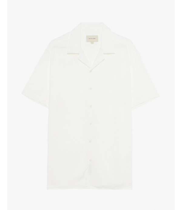 Camicia a manica corta viscosa