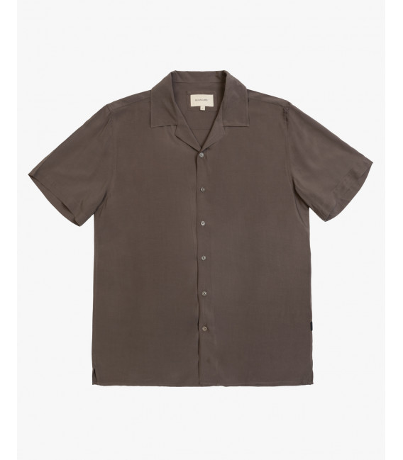 Camicia a manica corta viscosa