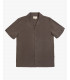 Camicia a manica corta viscosa