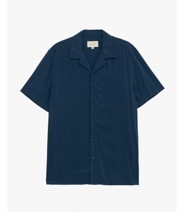 Camicia a manica corta viscosa