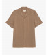 Camicia a manica corta viscosa