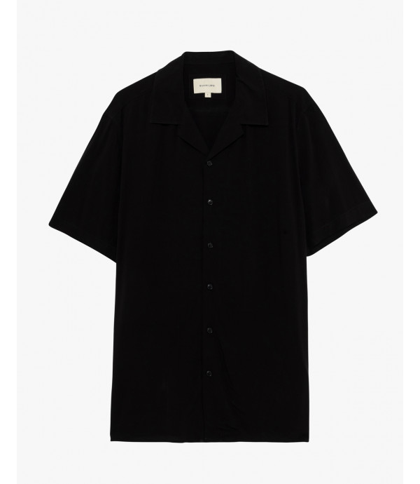 Camicia a manica corta viscosa