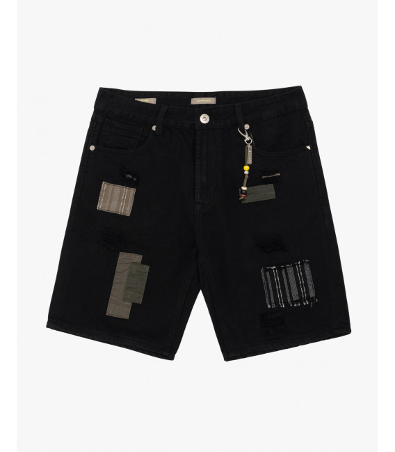 Bermuda jeans JACK regular fit con patch