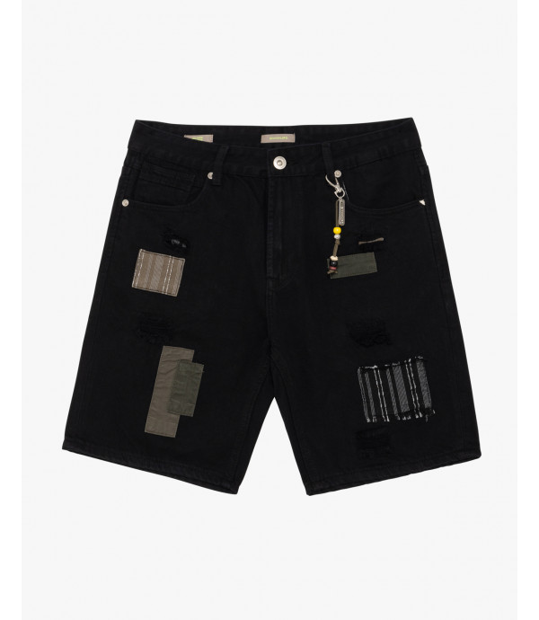 Bermuda jeans JACK regular fit con patch