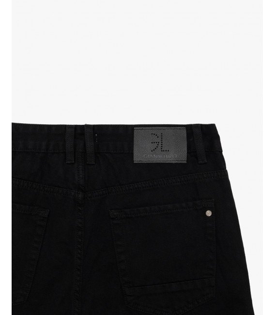 Bermuda jeans JACK regular fit con patch